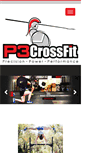Mobile Screenshot of p3crossfit.com
